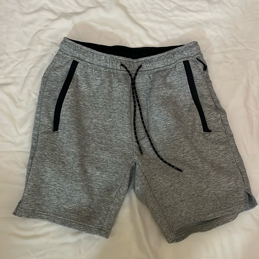 American Eagle Grey Jogger Shorts For Men Size Small